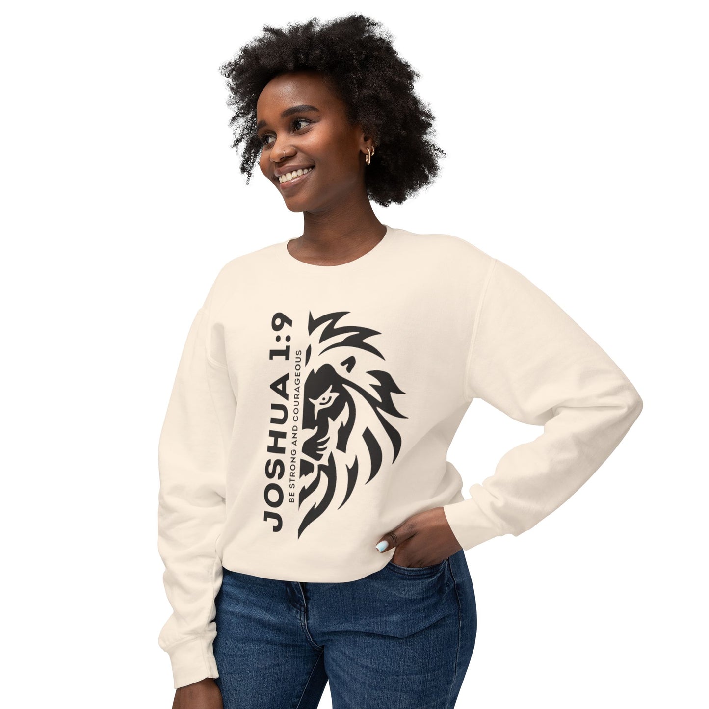 JOSHUA 1:9 CREWNECK