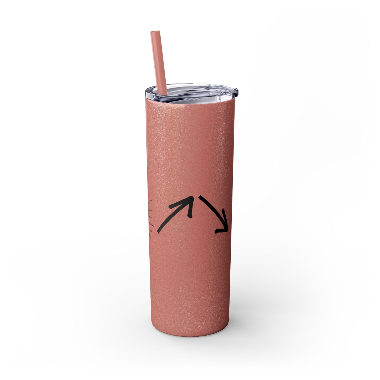 THE GOSPEL SKINNY TUMBLER WITH STRAW, 20oz