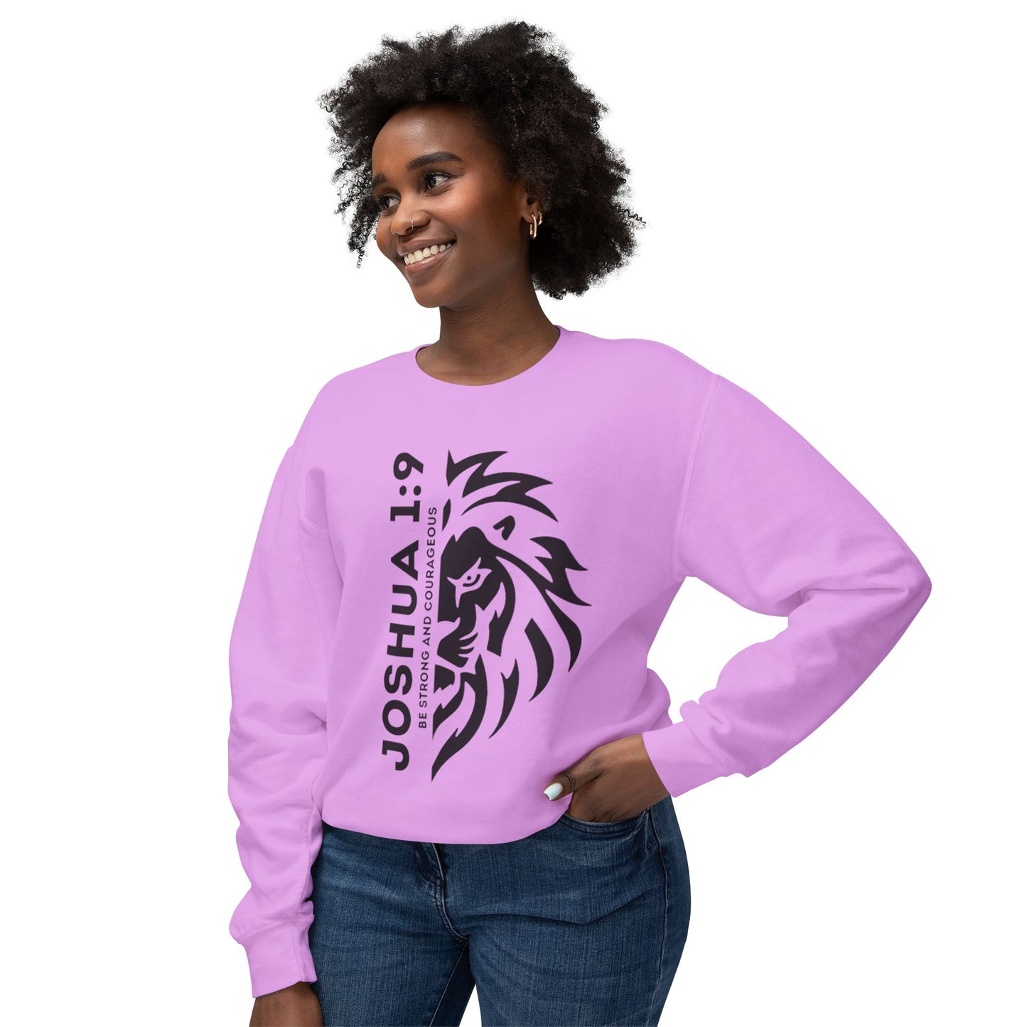 JOSHUA 1:9 CREWNECK