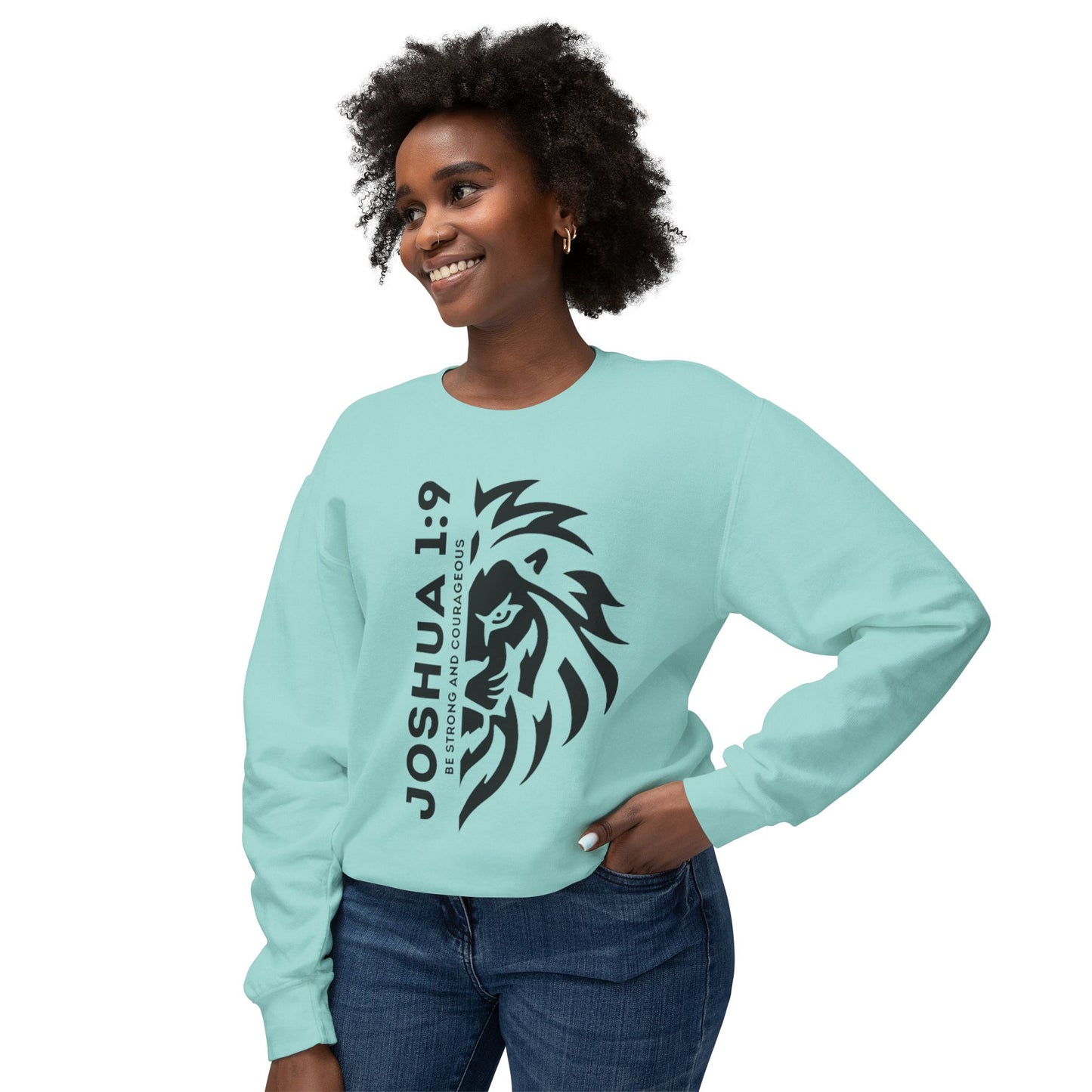 JOSHUA 1:9 CREWNECK